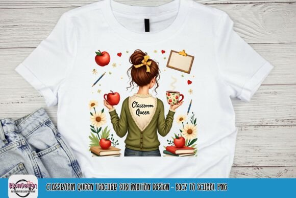 Classroom Queen Teacher Sublimation: Celebrating Educators with Personalized Gifts