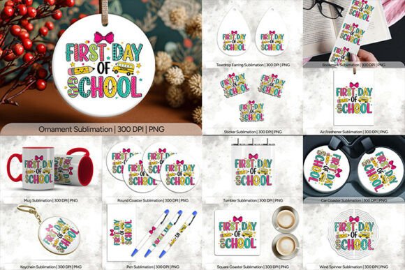 First Day School Colorful PNG: A Designer’s Guide to Back-to-School Assets